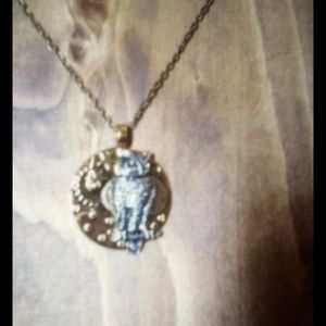 Hoot owl necklace